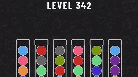 Ball Sort Puzzle Level 342 #ballsortpuzzle #ballsortpuzzlegameplay #puzzlegame #mobilegames
