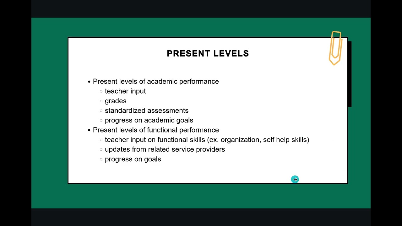 Video 2 understanding the IEP process terminolgy and legal rights
