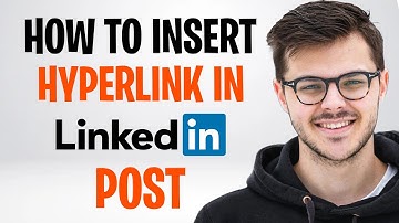 Een link in een LinkedIn-bericht insluiten (een hyperlink in een LinkedIn-bericht invoegen) ✅