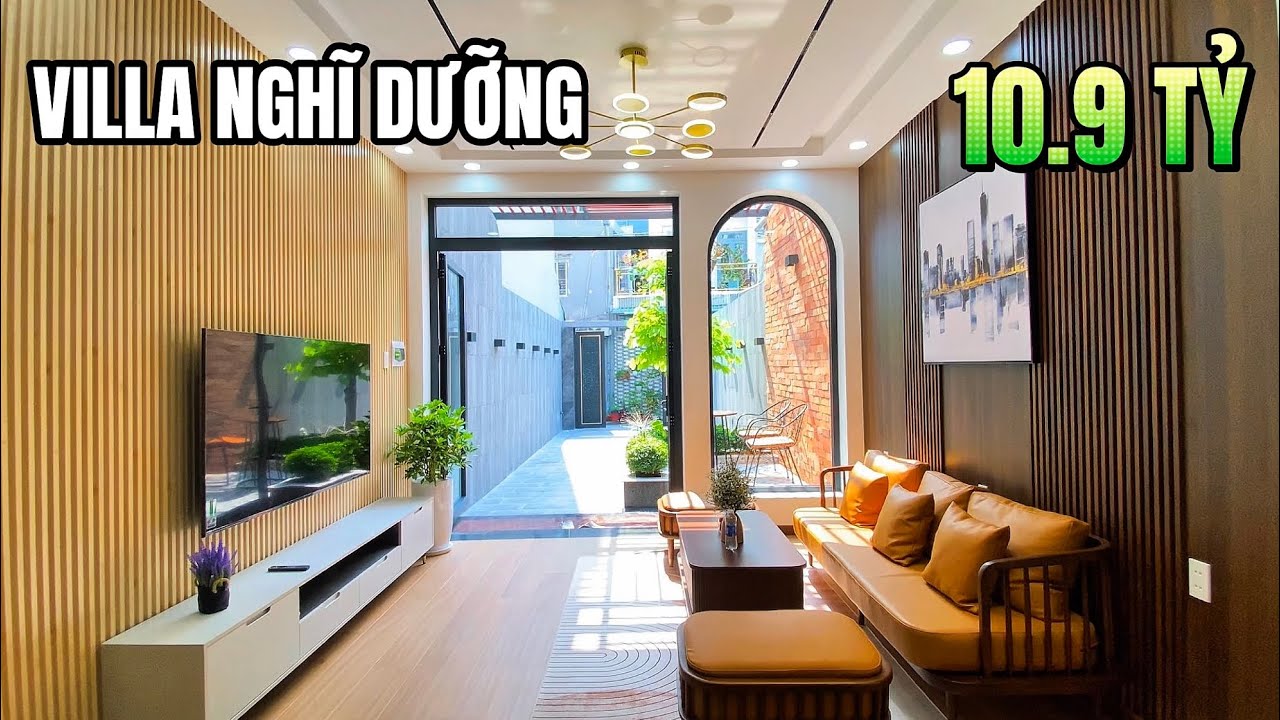 Villa Mini Nghĩ Dưỡng Giữa Trung Tâm Gò Vấp Giá Hạt Dẻ 4 Phòng Master 