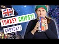 AMERICAN tries BRITISH CHRISTMAS SNACKS // Surprising!