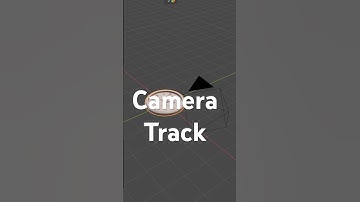 Unlock the secrets of camera tracking in Blender and elevate your visuals #blendertricks #blendertip