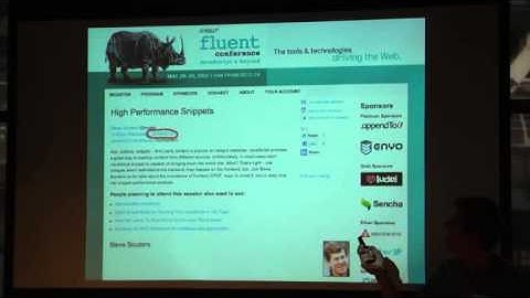 Steve Souders - High Performance HTML5