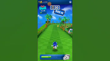 Sonic Dash Green Hill Zone Shorts 