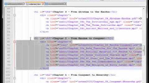 Using white space in HTML code