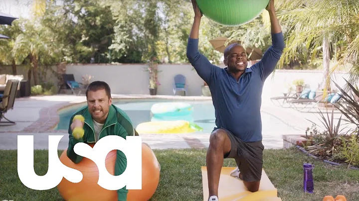 Shawn and Gus Get Back in Shape | Psych: The Movie | USA Network