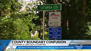 Catawba, Lincoln County line changes to 2020 Census Line