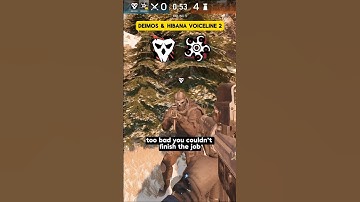 Deimos taunts Hibana - Siege X