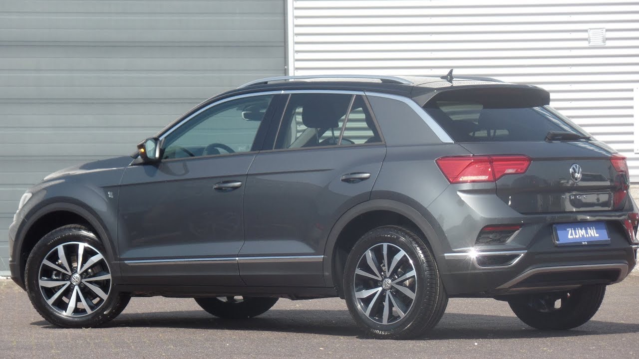 Volkswagen NEW T-roc 2019 Style Indium grey 17 inch Mayfield walk ...