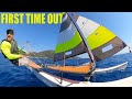 Hobie 16 testing new gear easy launch speed run