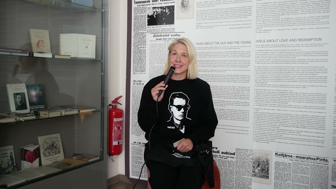 Muuseumipoe meistriklass. Tallinna Kirjanduskeskuse kogemus
