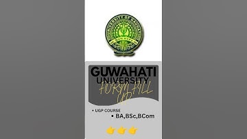 GU 1st & 3rd & 5th Semester Form Fill Up 2025 | Complete Guide for BA/BSc/BCom#exam#guwahati