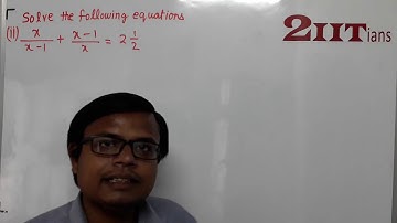 QUADRATIC EQUATIONS Ex5.2 Q14 Class X ICSE | IIT JEE  8/x+3−3/2−x=2