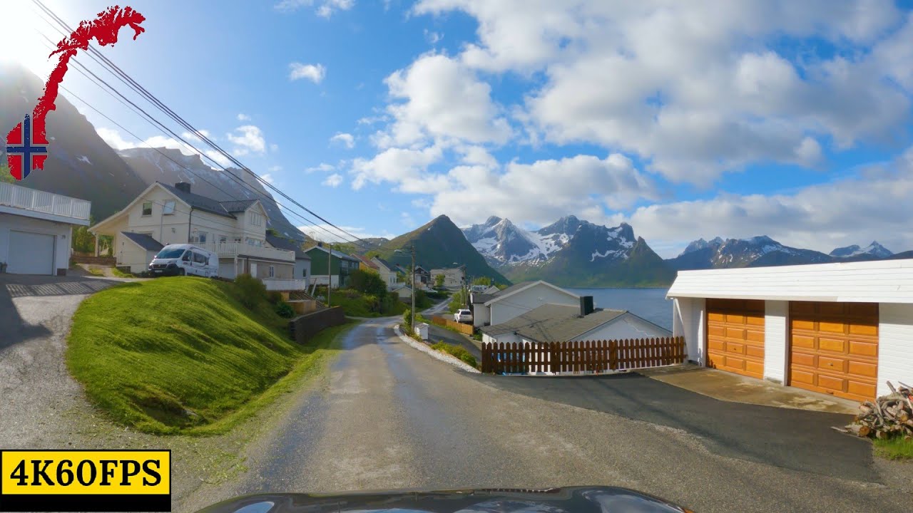 Driving in Norway - Husøy To Fjordgard - 4K60