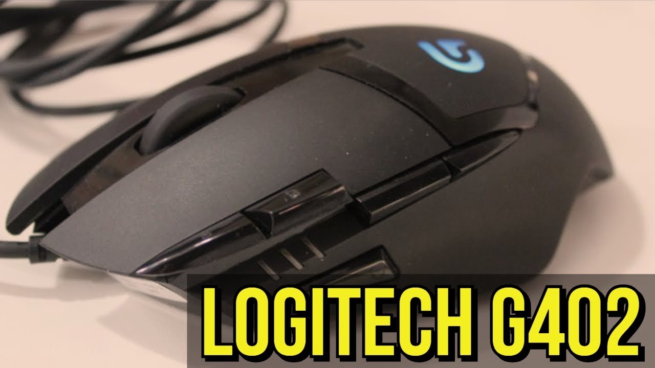 ✓ Logitech G402 Hyperion Fury Gaming Mouse Review - YouTube