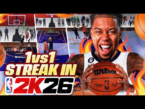 😱ICH GEWINNE GEGEN JEDEN..?! 1vs1 WINNINGSTREAK🔥NBA 2K26