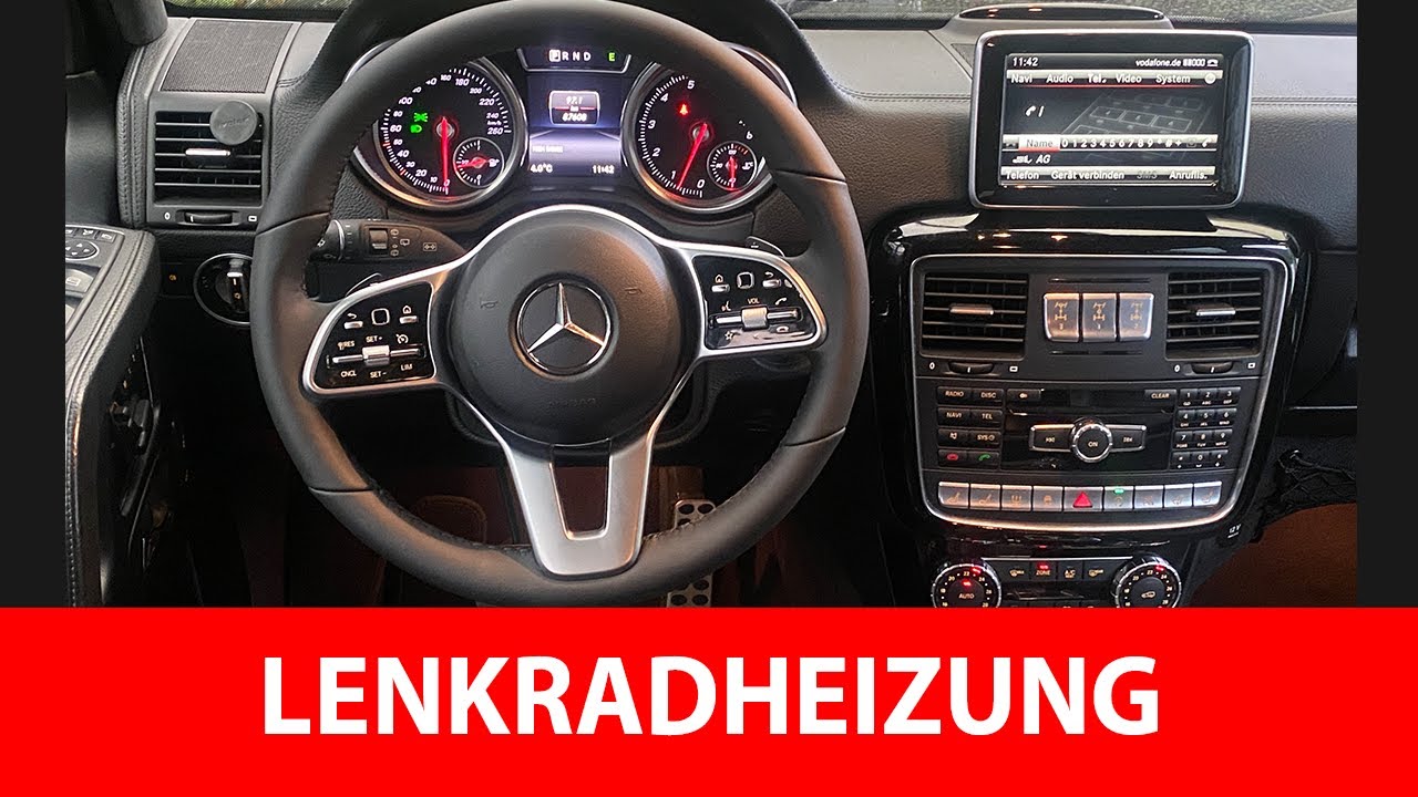 Mercedes Lenkrad Facelift Lenkradheizung Nachrüsten C-Klasse W205