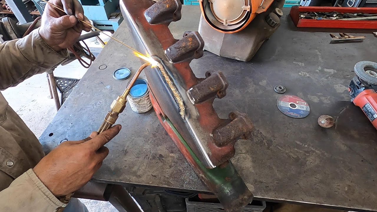 Always Learning Brazing Cast Iron Youtube