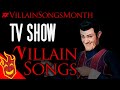 Top ten tv show villain songs