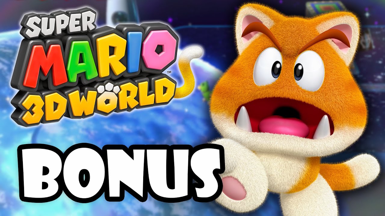 Super Mario 3D World BONUS maailmat kerralla läpi