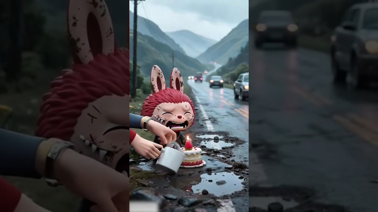 Labbu celebrates his own birthday🎂🎊😭