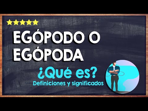 👍 ¿Qué es ser egópodo o egópoda y qué diferencia tiene con el egocentrismo? 👍