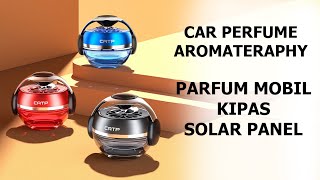 Pajangan Mobil Solar Kipas CATP Parfum Pewangi Pengharum Car Perfume