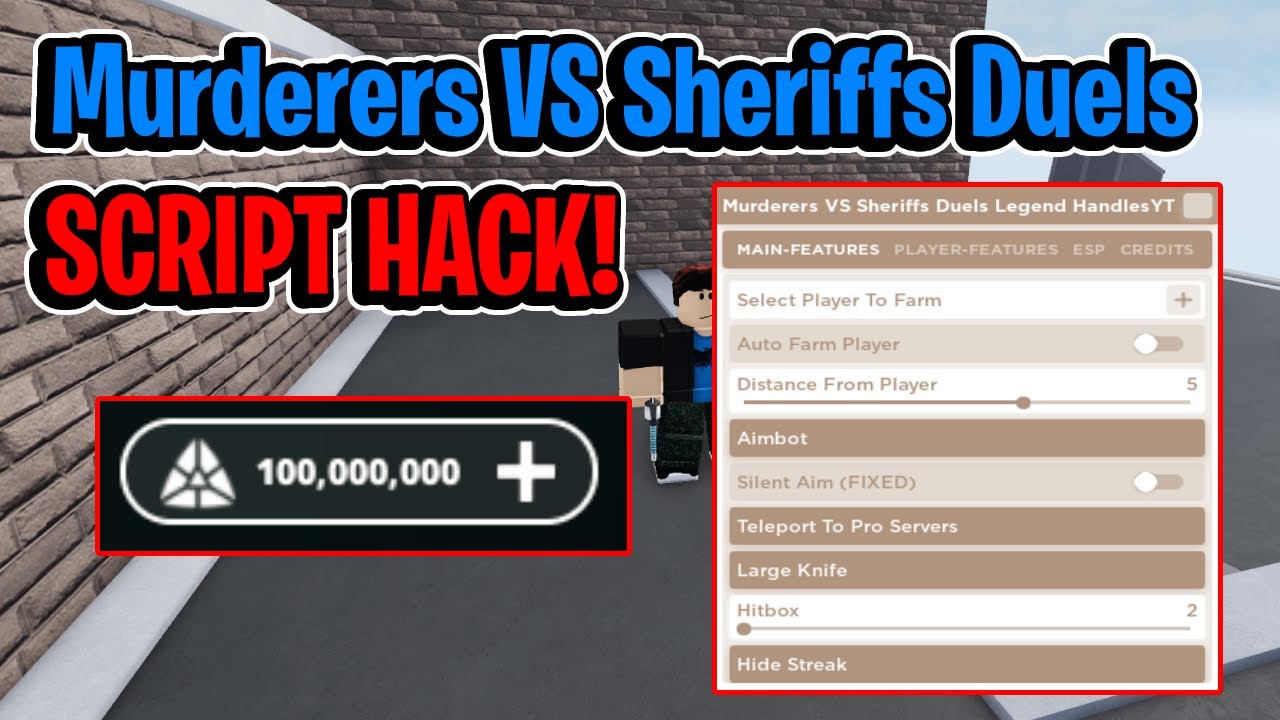 i got RANK 3 on LEADERBOARD in Murderers vs Sheriffs duels.. (roblox) 