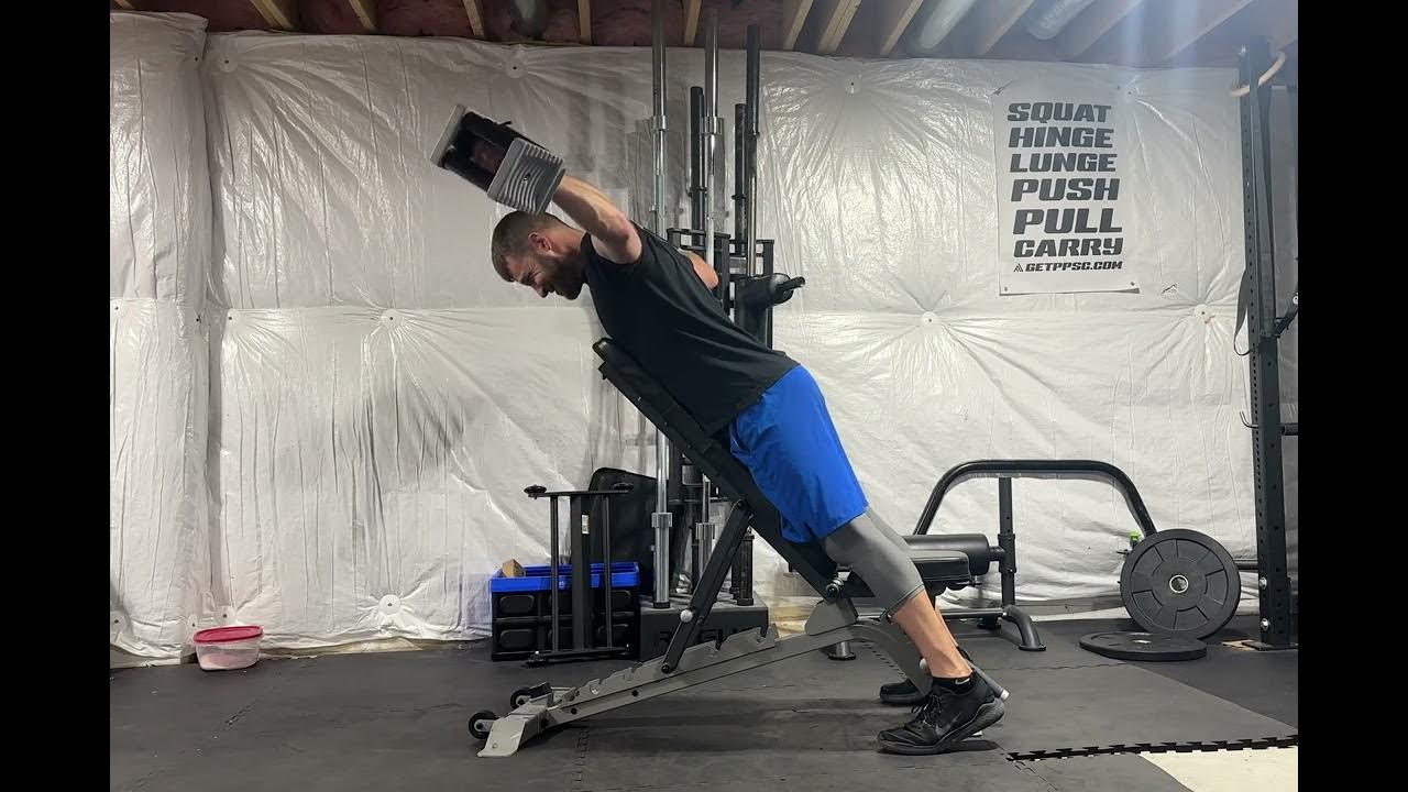 Chest Supported Rear Delt Raise YouTube