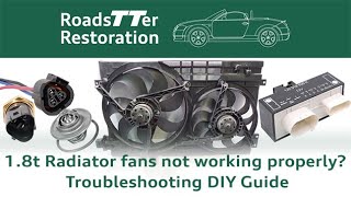 Audi TT Mk1 Overheating 🔥 1.8t radiator fan not working properly. What to check DIY guide 🔧