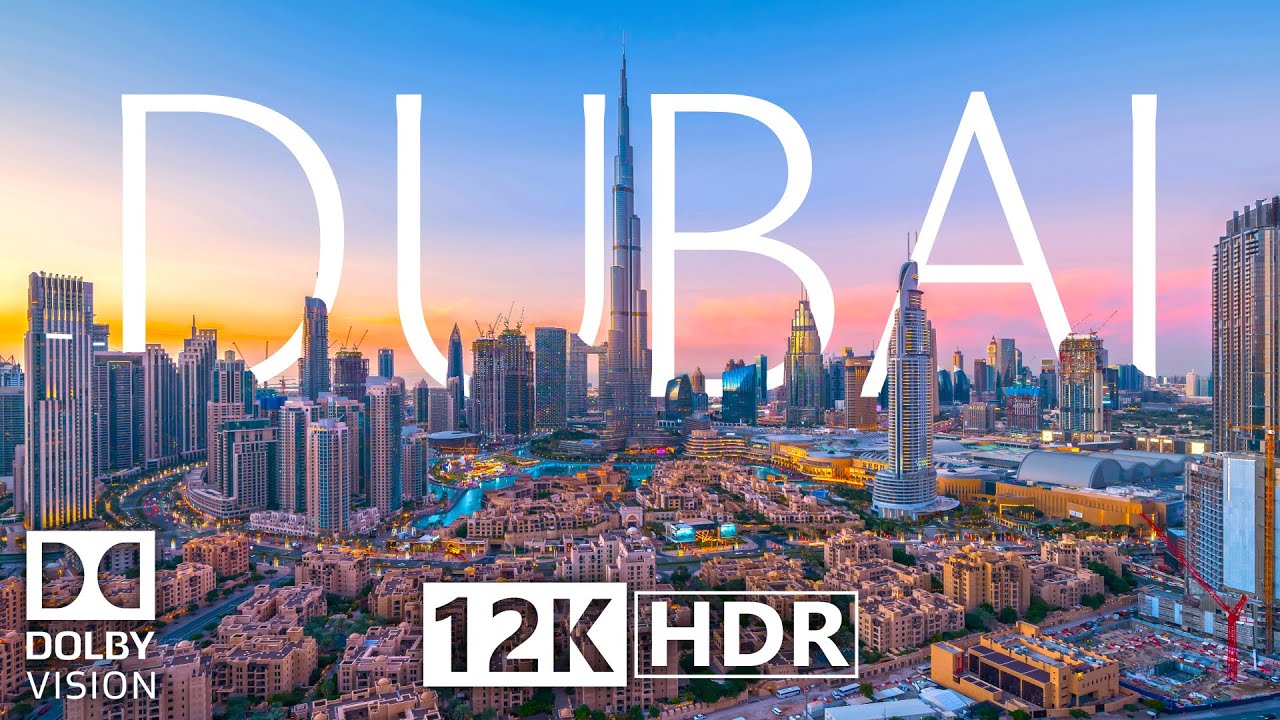 ⁣Dubai, United Arab Emirates 12K HDR 60fps Dolby Vision