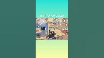 CALM 1v4 IN DROP CLASH #shorts #bgmi #competitive #scrims #esports #jonathan #clutch #1v4