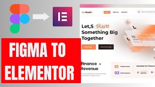 Convert Figma design to Elementor session-1 | Figma to WordPress | Figma to Elementor