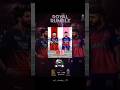today match RCB vs RR #rcb #rr #cricket #viratkohli #shorts #yashasvijaiswal #trendingshorts #rcb