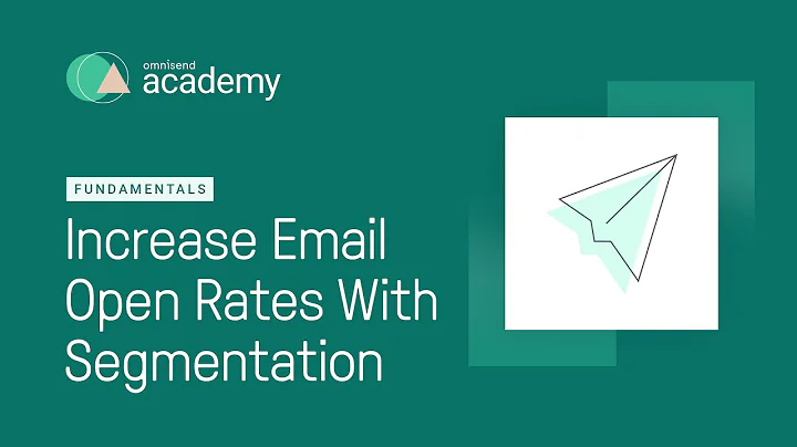 Boost Email Open Rates by 110% with Segmentation