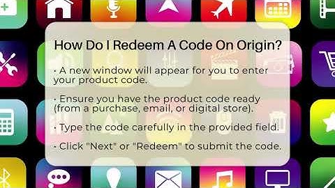 How Do I Redeem A Code On Origin? - Be App Savvy