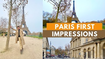 FIRST DAY IN PARIS TRAVEL VLOG | SEEING EIFFEL TOWER FOR THE FIRST TIME