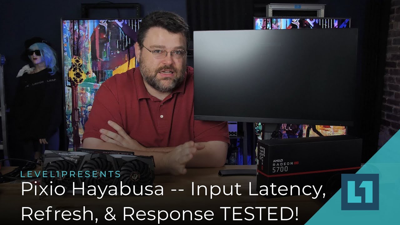 Pixio Hayabusa Input Latency Refresh Response Tested Youtube