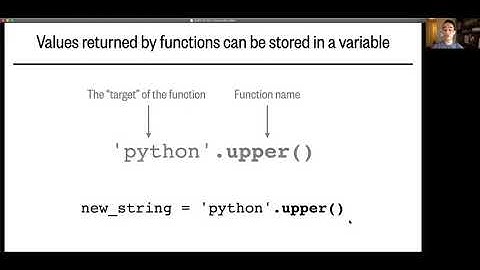 Lesson 5, Part 1: Functions and arguments