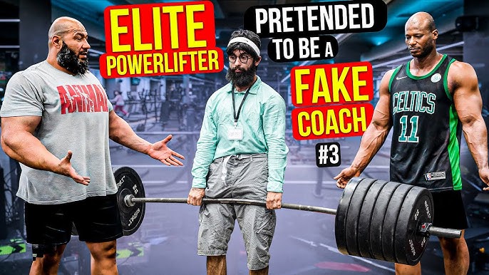 Professional Powerlifter disguised prank #anatoly #prank #gym #cleaner