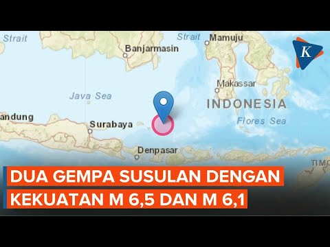 Tanah Bumbu Alami Dua Kali Gempa Susulan Usai Awalnya Diguncang M 7,4