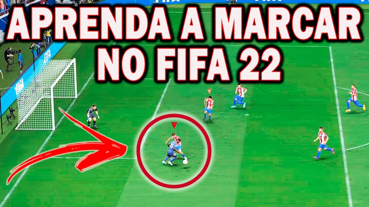 Como marcar no FIFA 22
