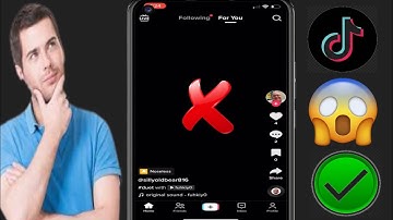 How To Fix Tiktok Black Screen Problem Solve.  (2025)