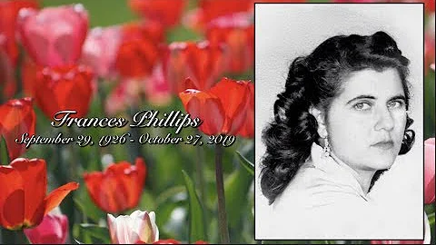 Frances Phillips' Keepsake Video
