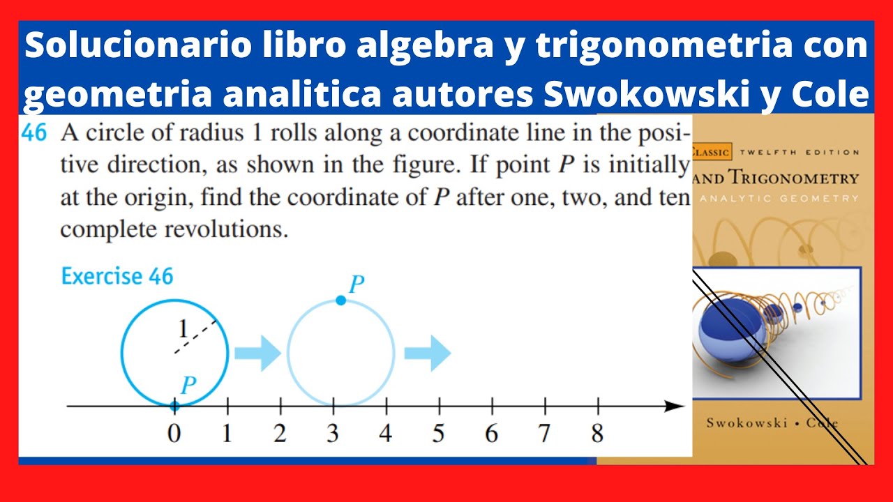 Ejercicio 46 resuelto libro algebra y trigonometria con geometria