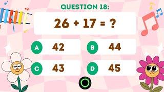 Fun Math Quiz Game: Add It Up! Thrilling Two-Digit Math Games for Kids!🌟 screenshot 5