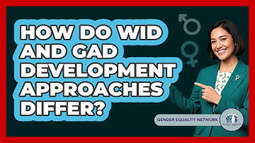 How Do WID And GAD Development Approaches Differ?