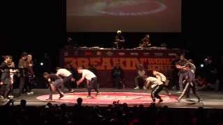 Semi-final 1 // Melting Force (France) vs. Morning of Owl (Korea) // Breakin' World Series 2013