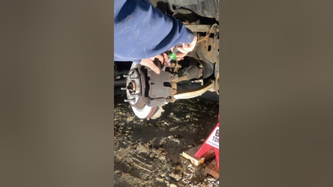 Loosen Caliper Replacing Brakes 1 of 8 YouTube