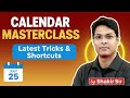 Complete Calendar | All Latest Questions | Complete Concepts and Short Tricks | By Shakir Sir